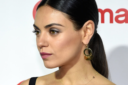 LAS VEGAS, NV - APRIL 14:  Actress Mila Kunis, one of the recipients of the Female Stars of the Year Award, attends the CinemaCon Big Screen Achievement Awards brought to you by the Coca-Cola Company at Omnia Nightclub at Caesars Palace during CinemaCon, the official convention of the National Association of Theatre Owners, on April 14, 2016 in Las Vegas, Nevada.  (Photo by Ethan Miller/Getty Images)